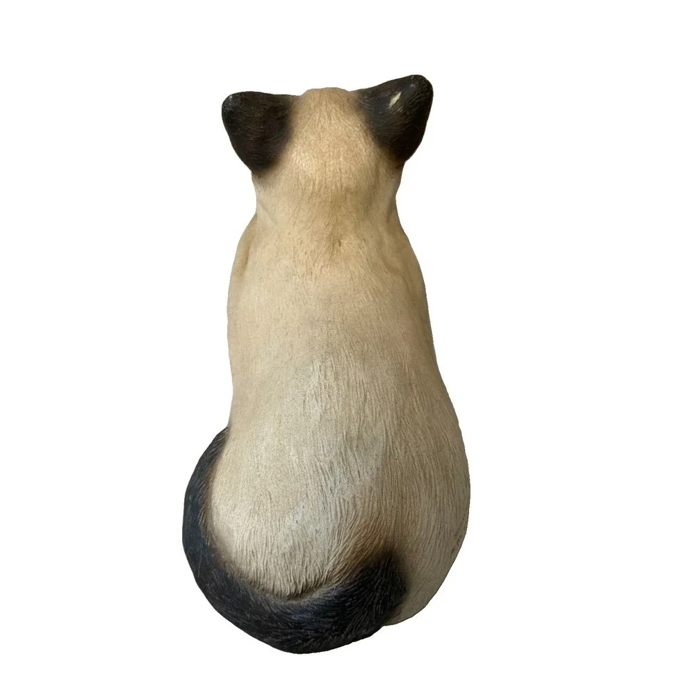 1983 Creations by Carole Siamese Cat Figurine Vintage Collectible CC40508